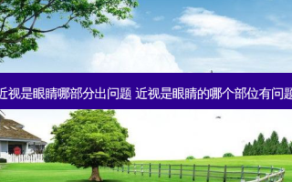 近视是眼睛哪部分出问题 近视是眼睛的哪个部位有问题