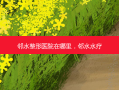 邻水整形医院在哪里，邻水水疗