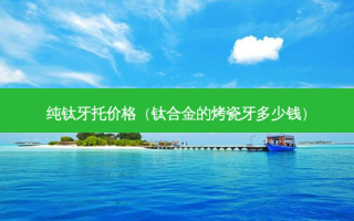 纯钛牙托价格（钛合金的烤瓷牙多少钱）