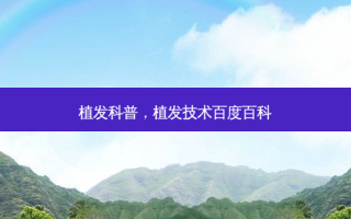 植发科普，植发技术百度百科